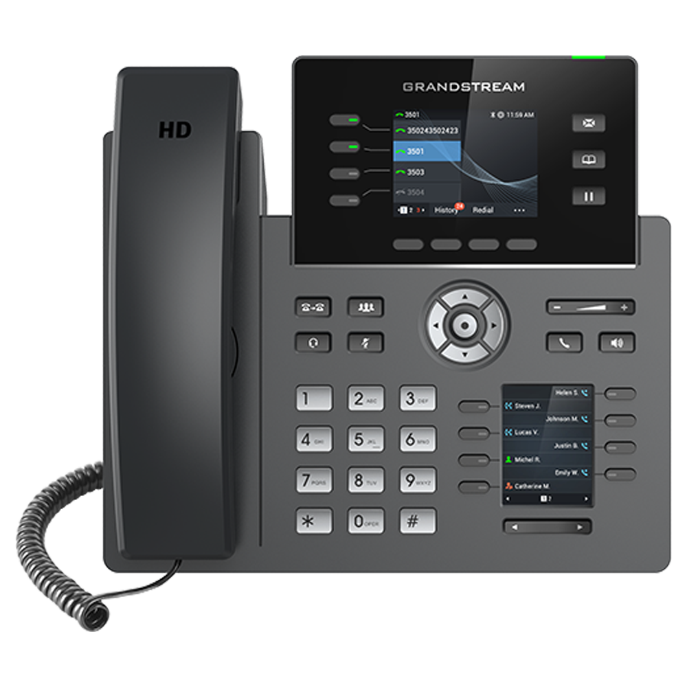 [GRP2614] GRANDSTREAM GRP2614-Téléphone IP 4 Comptes SIP (4 Lignes) 